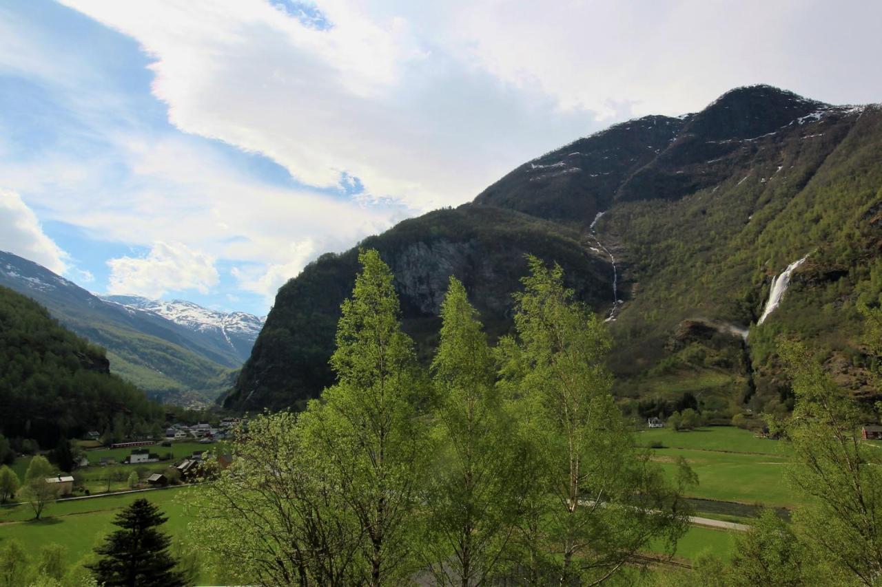Apartment With Panoramic View Flåm Kültér fotó